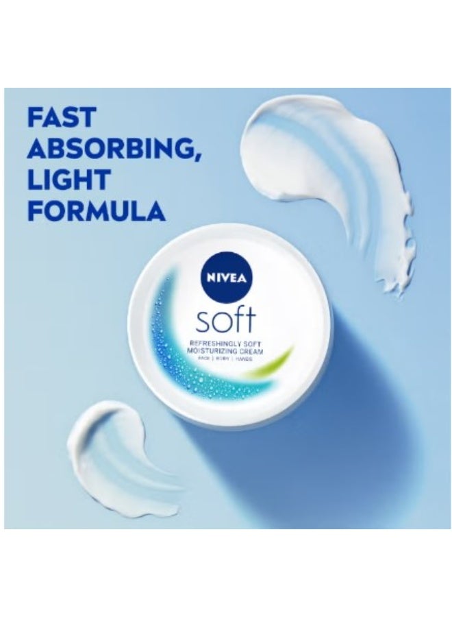 نيفيا كريم ترطيب منعش لطيف بتركيبة نباتية للوجه والجسم واليدين – 200 مل - Image 3